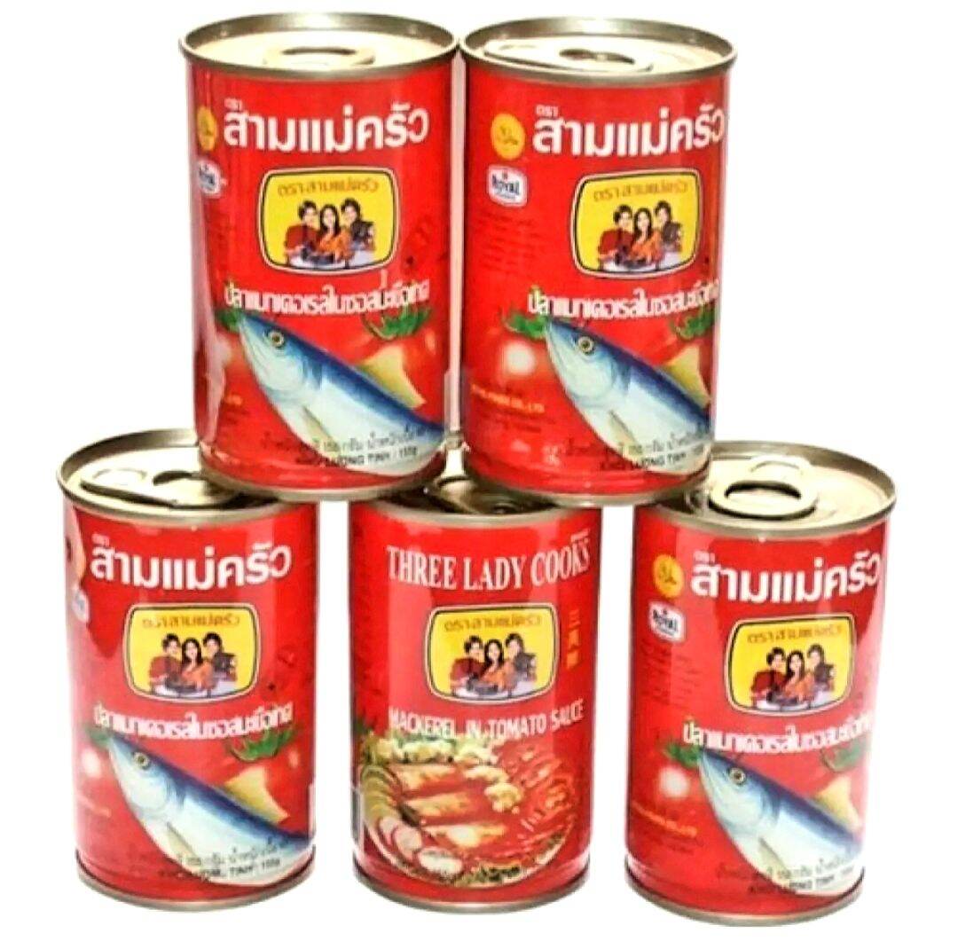 Combo 5 hộp cá 3 cô gái 155g