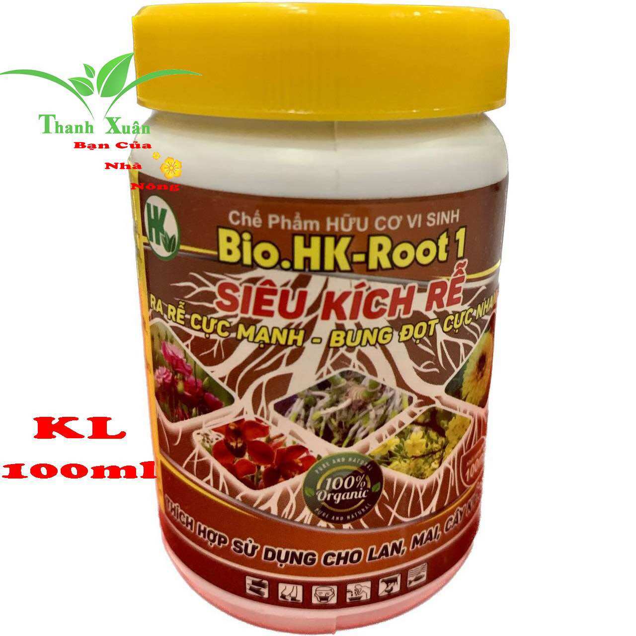 Siêu kích rễ roots1 phân bón ra rễ nhanh bung đọt mạnh lọ 100ml