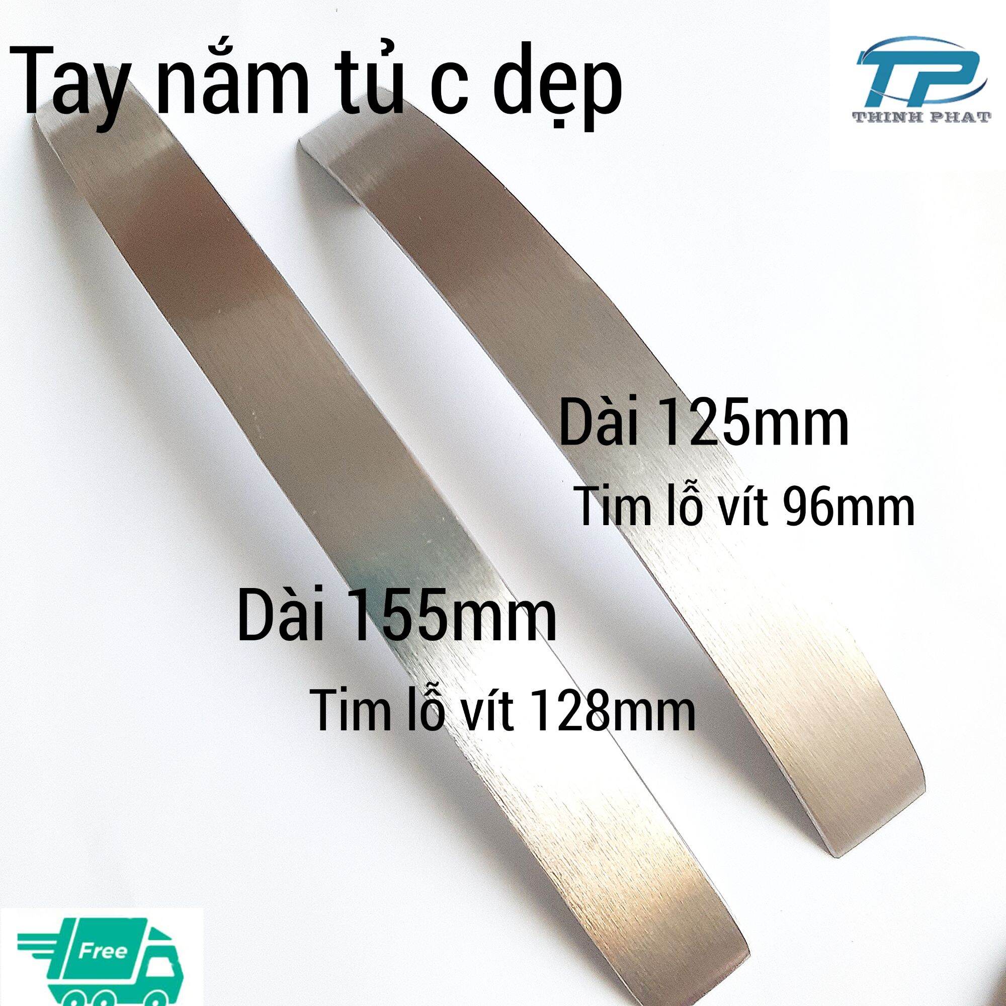 Tay nắm tủ cao cấp cho cửa tủ nhôm và tủ gỗ  dài 120 hoặc 150mm [ ]