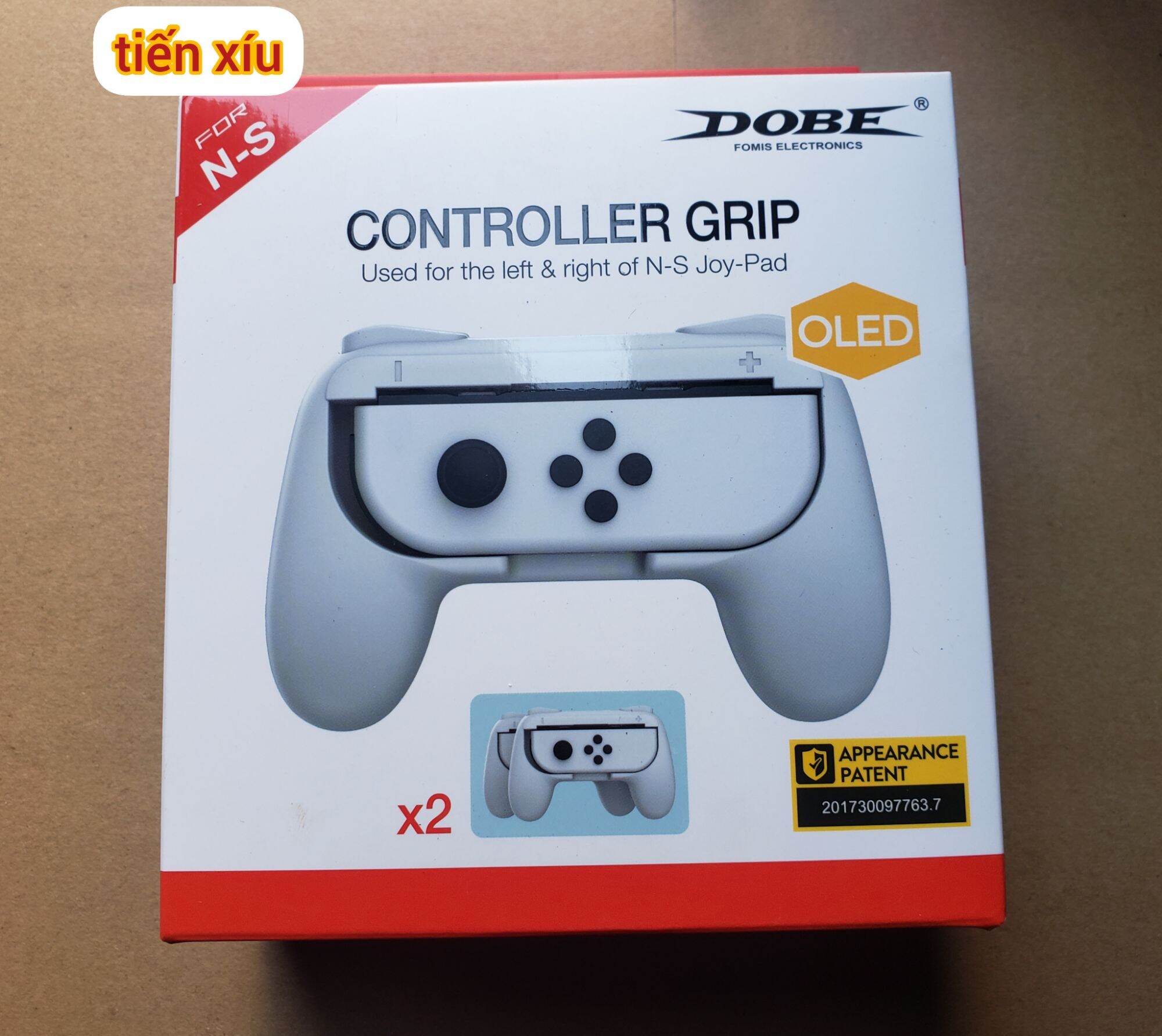 Bộ 2 Grip tay Joycon Nintendo Switch Oled v1 v2 strap grip tay cầm nintendo switch joycon
