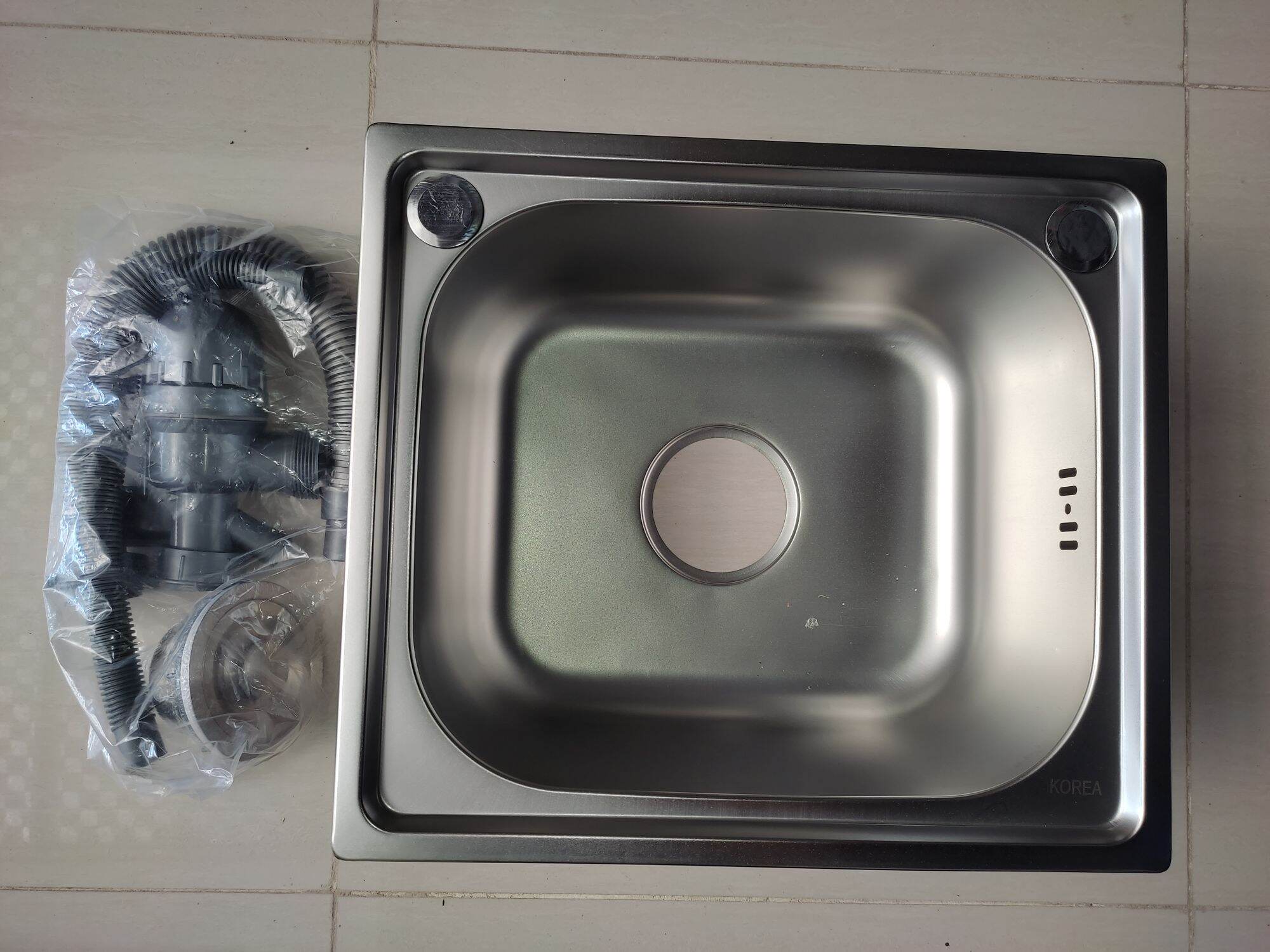chậu rửa chén inox đơn. chậu rửa chén 1 hố