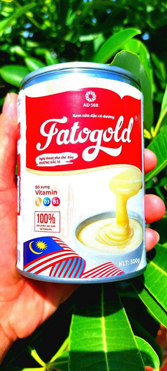 SỮA ĐẶC HỘP 500G FATOGOLD , HÀNG MALAYSIA NK.( DATE 2022)