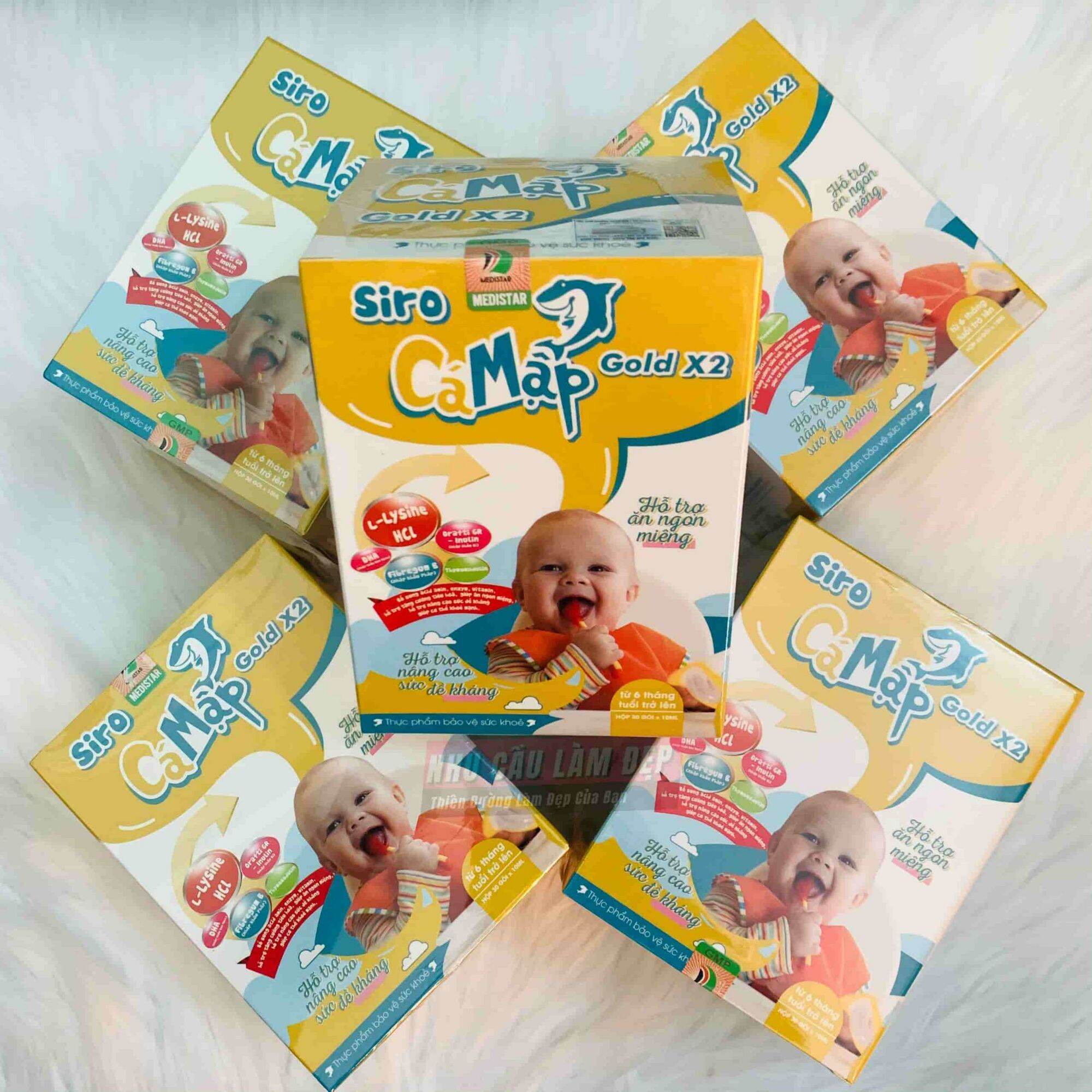 Siro Cá mập ăn ngon cho bé