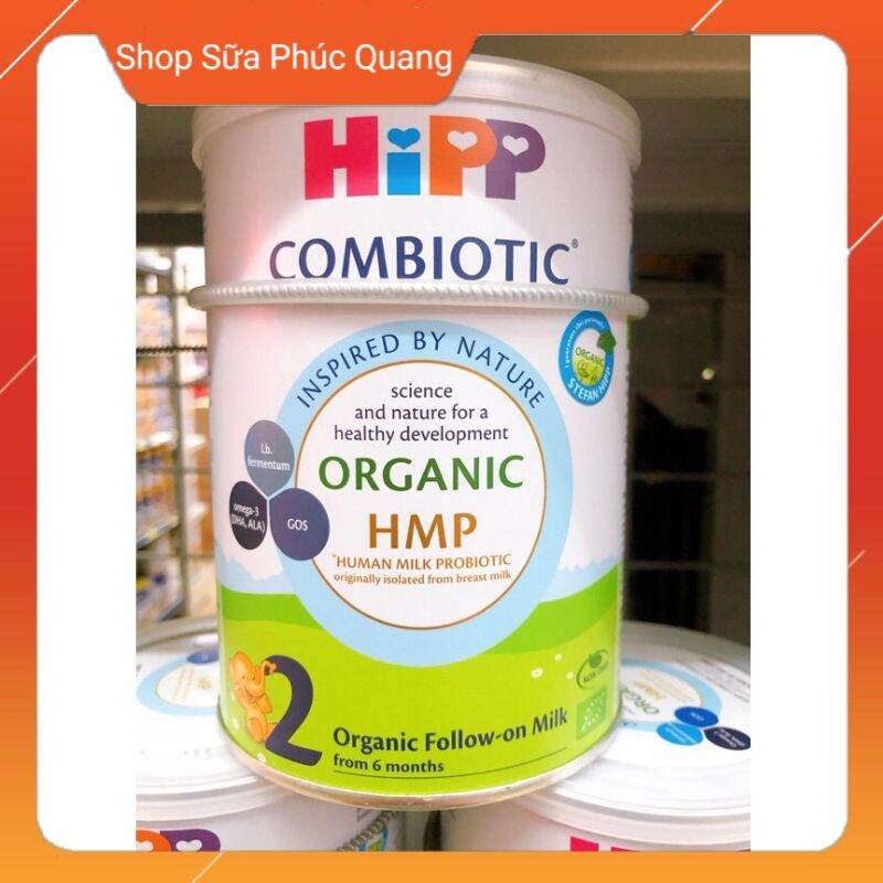 Sữa hipp số 2 lon 350g và 800g cho bé từ 6 tháng tuổi