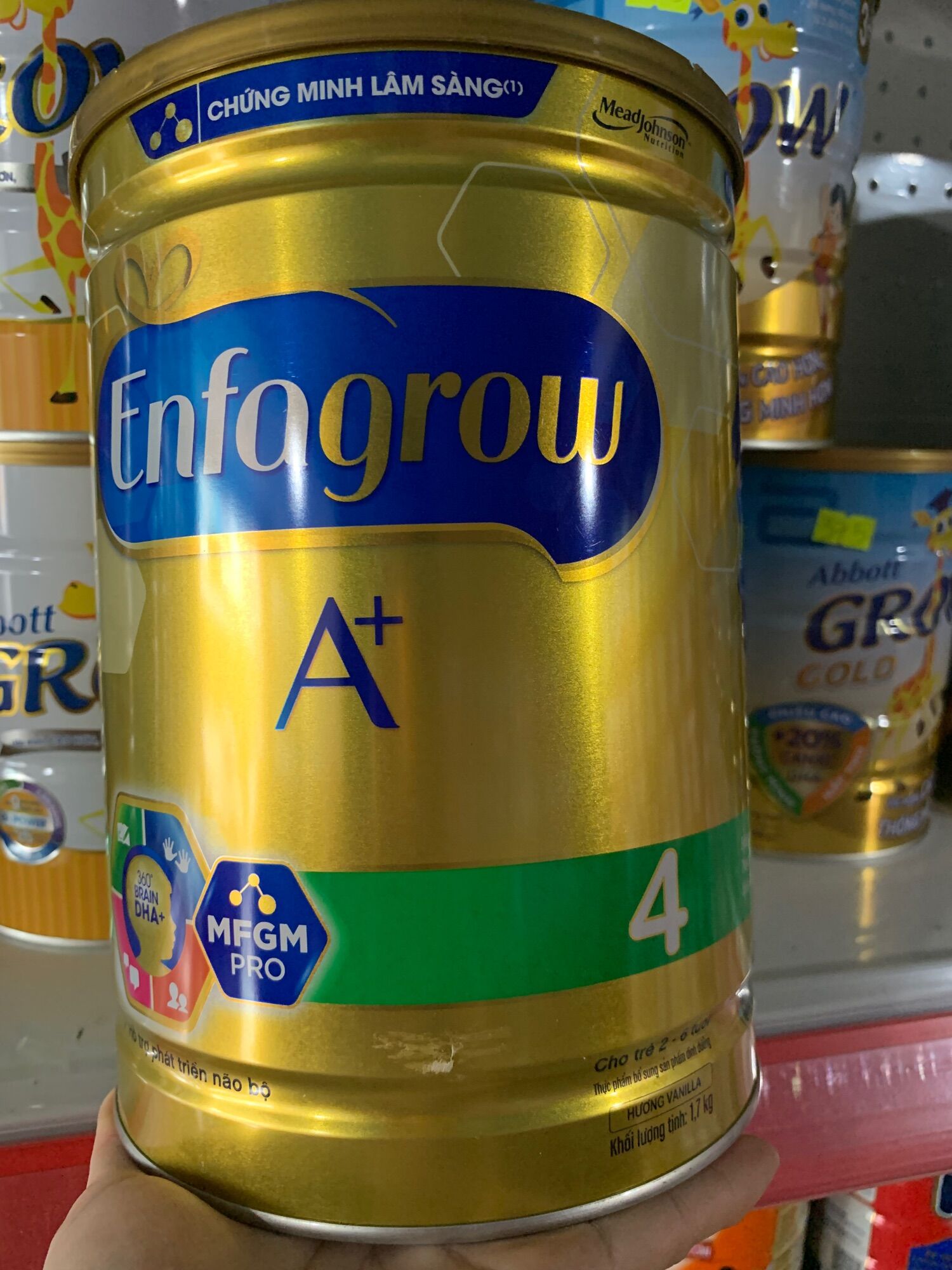 Enfa grow 4 , 1,7kg mua nhanh dc giá sốc 705k