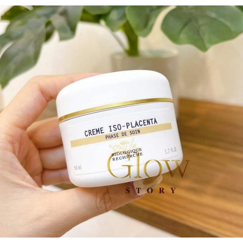 Creme iso placenta kem tái tạo phục hồi da tổn thương.