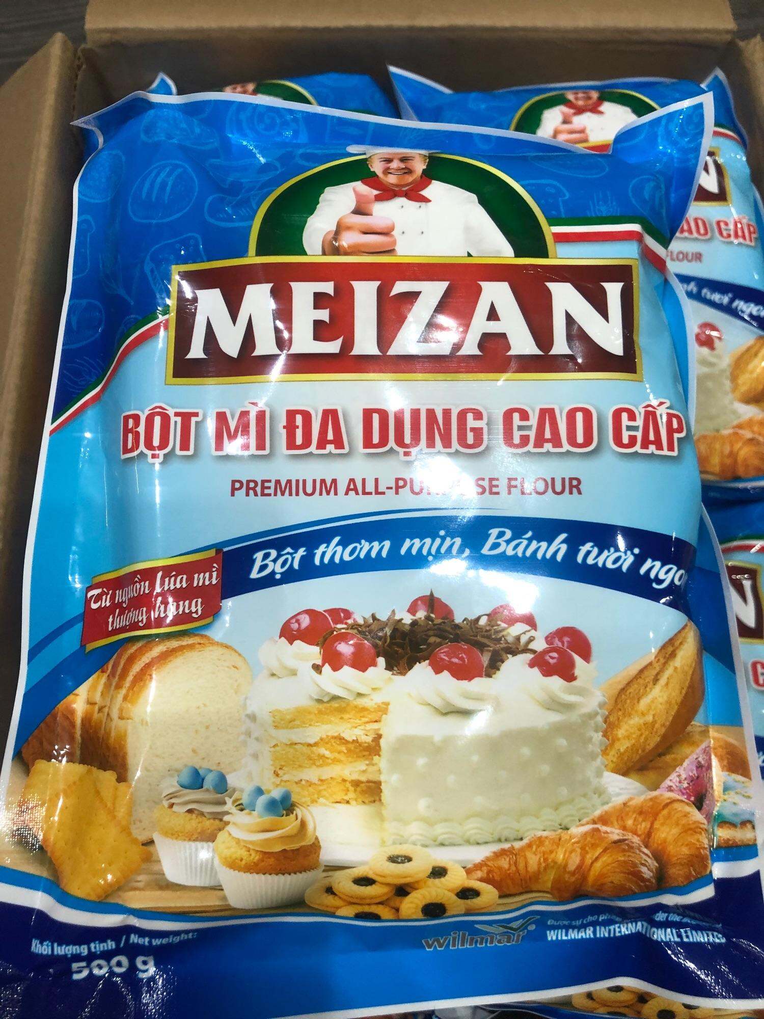COMBO 2 TÚI BỘT MỲ 500G - ( túi nhỏ tiện lợi dùng làm bánh mỳ , bánh ngọt , bánh tiêu ...)
