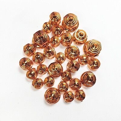 Nắp Chụp Ốc Trang Trí Xe Máy 3D Đủ Màu (Bộ 30 Con Đủ Size)