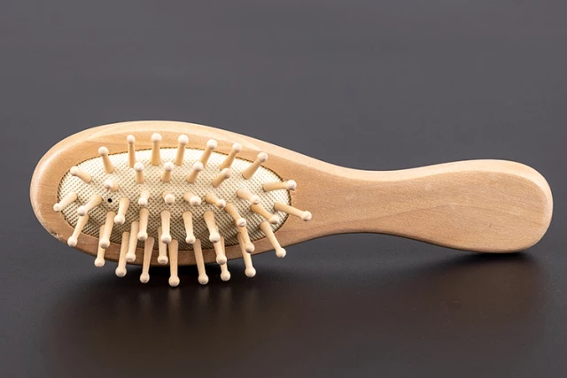Lược chải tóc bằng tre/ gỗ, lược mềm, massage đầu
