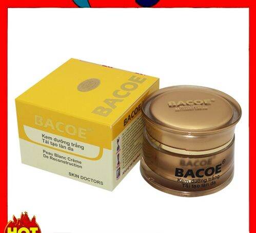 Bacoe kem dưỡng trắng tái tạo da 12g