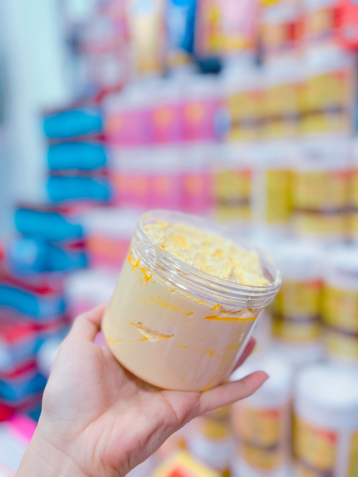 Kem body cốt rỉ dầu vàng hủ 500g