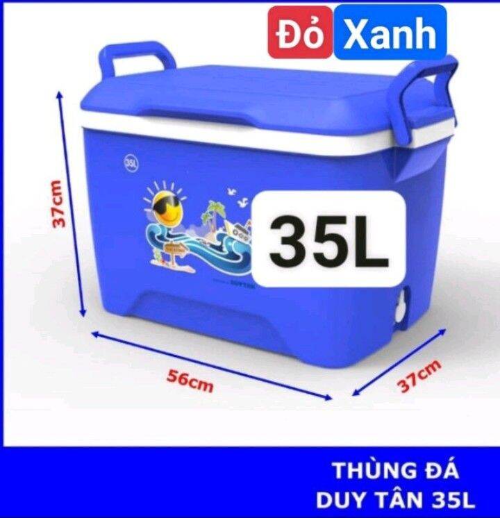THÙNG ĐỰNG ĐÁ DUY TÂN 25L/35L/45L CÓ VAN THOÁT NƯỚC