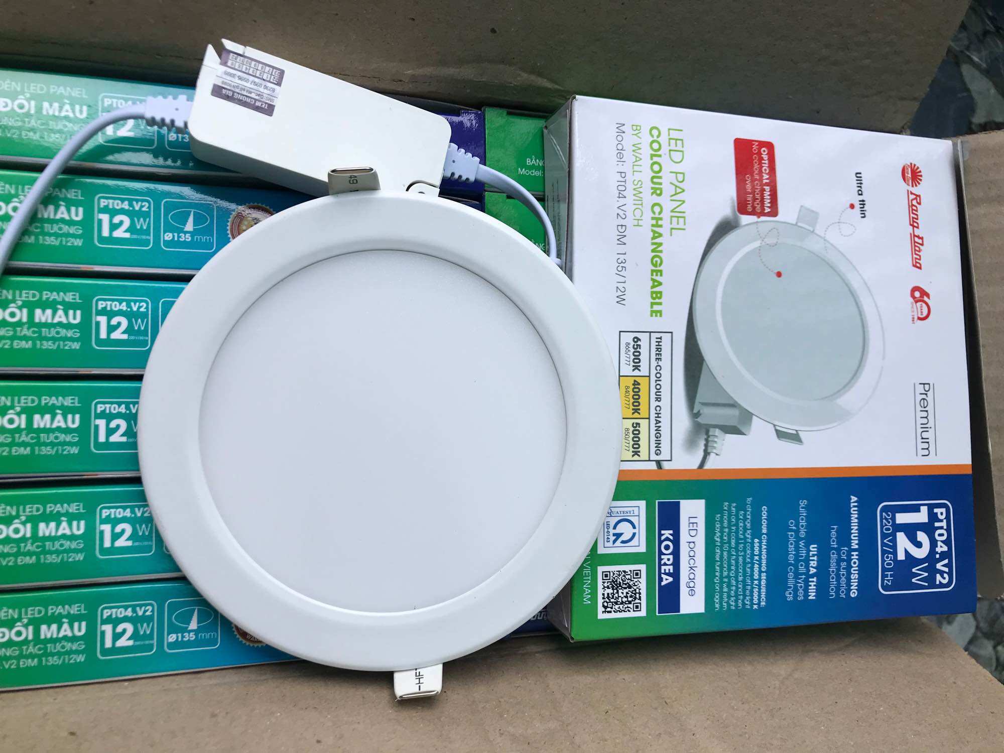 Bóng đèn âm trần 12w/135 Rạng Đông