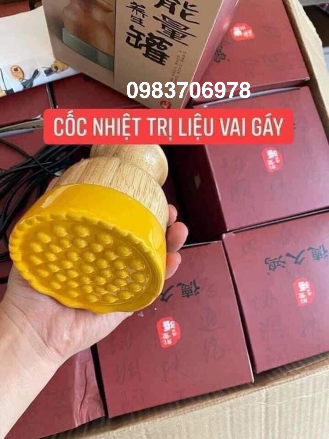 Cốc nhiệt trị liệu,massager giảm béo bụng,đả thông kinh lạc