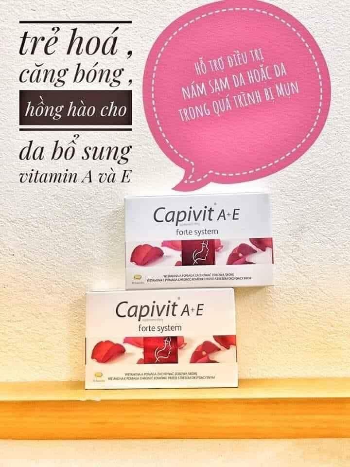 Viên uống capivit ae hộp 30v