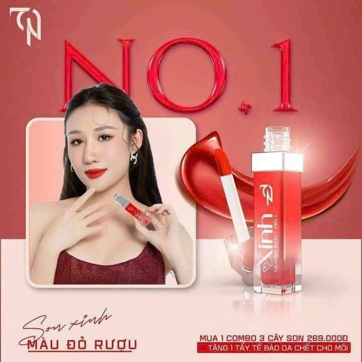 [TẶNG TẨY TẾ BÀO CHẾT MÔI] SET SON XINH NHÀ ĐÔNG ANH