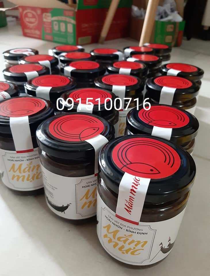[HCM]MẮM MỰC ĐẶC SẢN XỨ NẪU BÌNH ĐỊNH 280gr