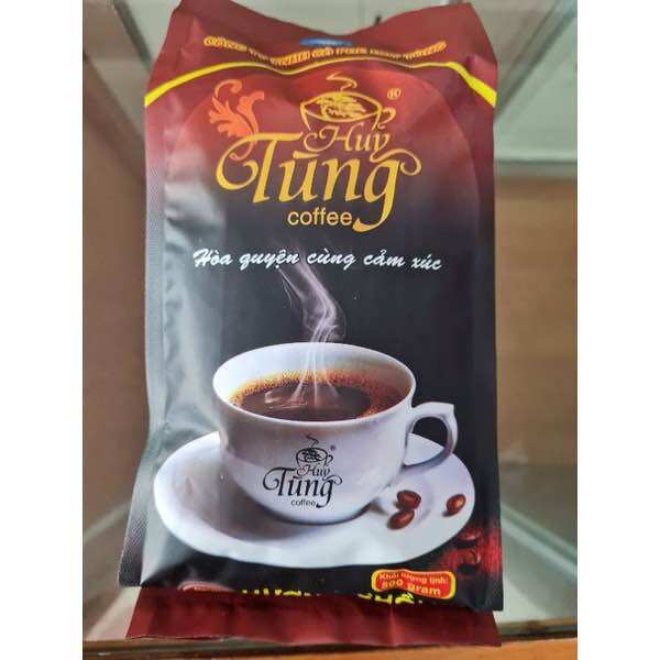 Túi 500g cà phê Huy Tùng hương chồn