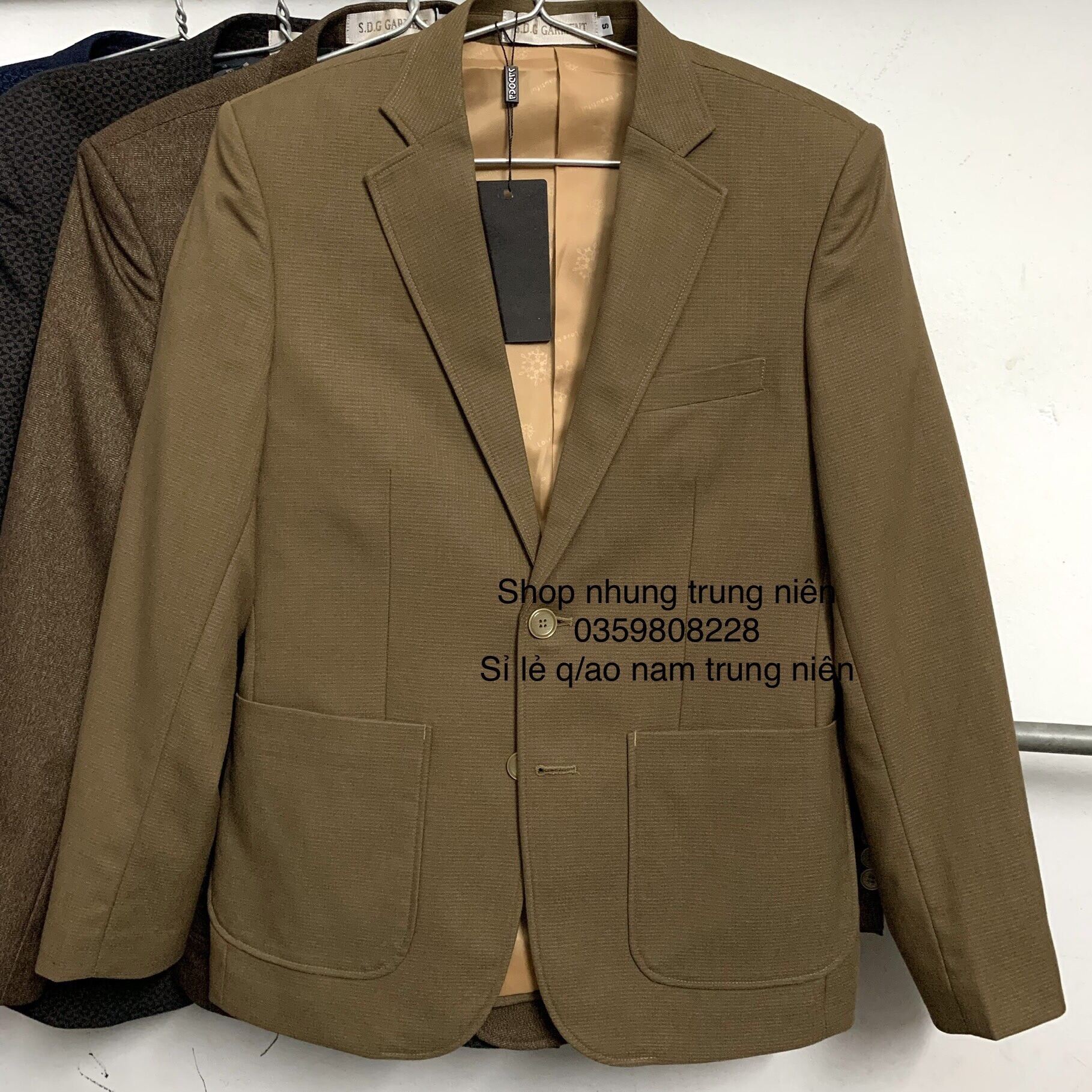 Giảm giá Áo vest demi  blazer da lộn hoạ tiết nam  dáng vừa từ n4mstore   BeeCost