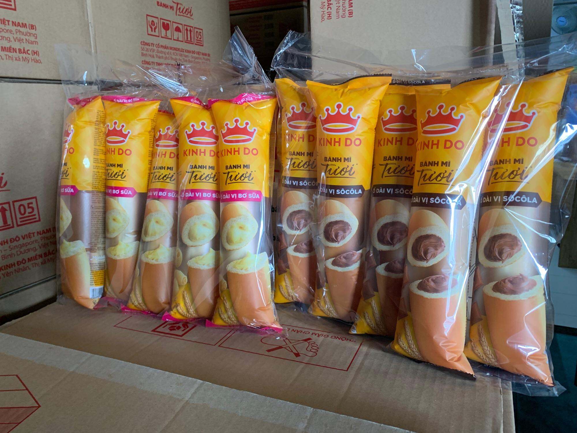 Bánh mì tươi Kinh Đô Ổ Dài 3 vị