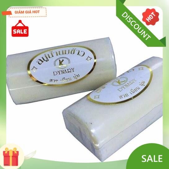 Xà bông sữa gạo thái lan 100g hình tròn