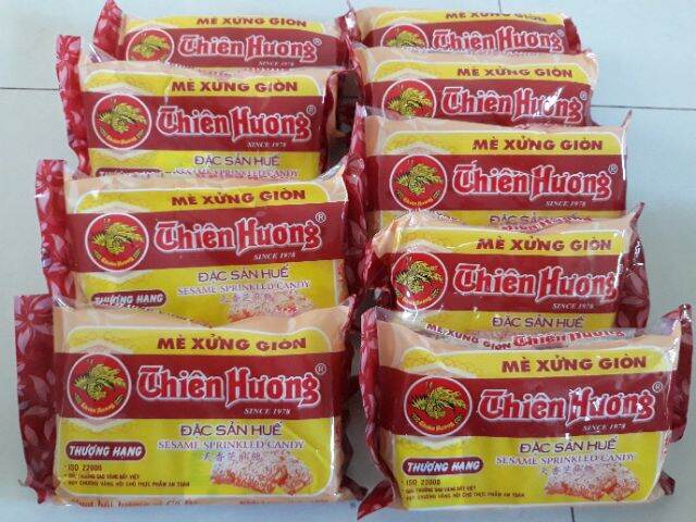 Mè xửng giòn Thiên Hương combo 10 gói