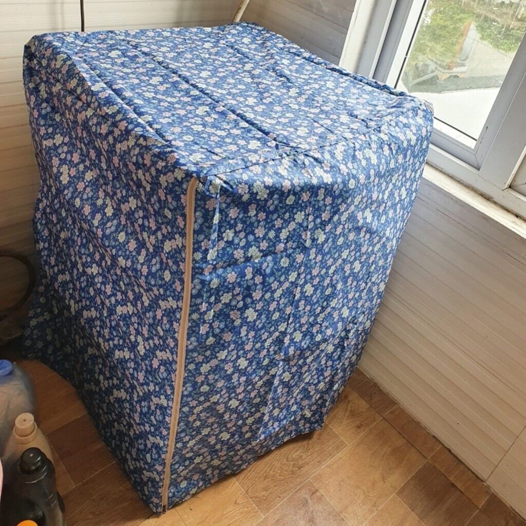 Áo Trùm Máy Giặt Cửa Trước 8 Đến 15kg Vải Dù Siêu Bền