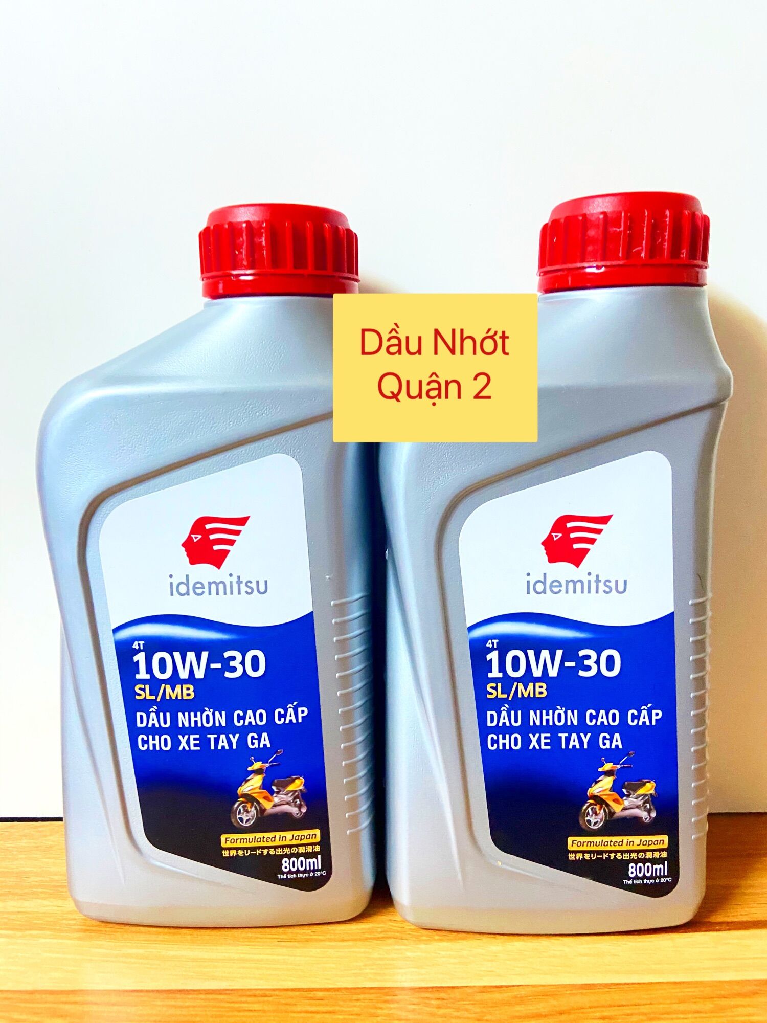 [HCM]Dầu Nhớt Idemitsu dành cho xe tay ga - 10w30 - 800mL