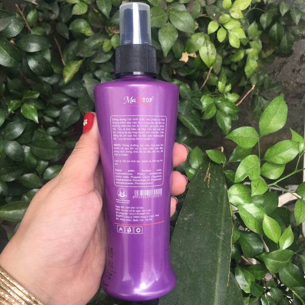[HCM]XỊT DƯỠNG SIÊU PHỤC HỒI TÓC MAXTOP REPAIR 200ml