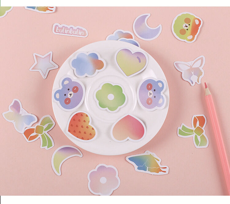 Hộp 45 hình dán sticker trang trí