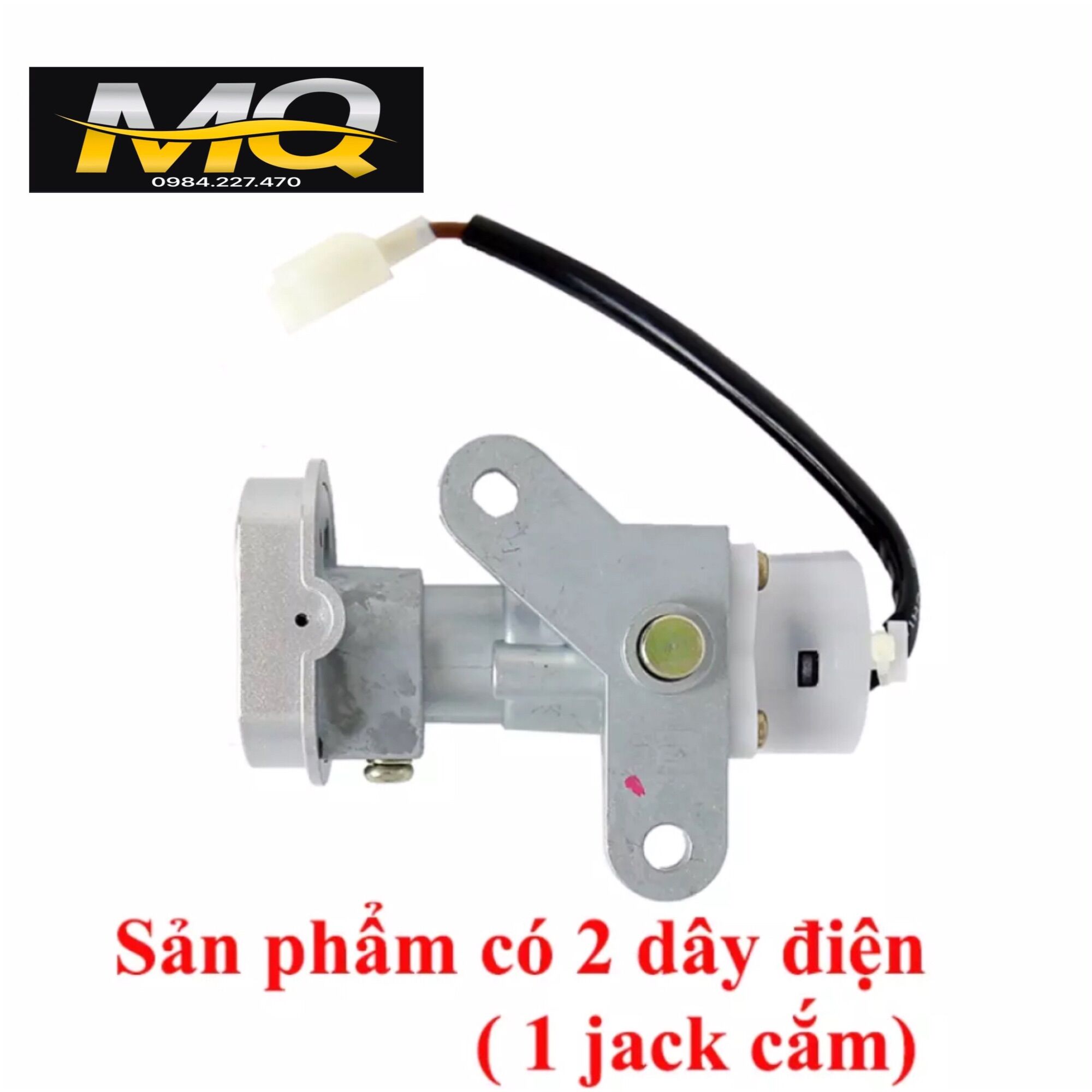 Bộ ổ khoá xe Jupiter Gravita 6 cạnh (Khoá Điện + Khoá Yên ) ( Xem Ảnh + Video)