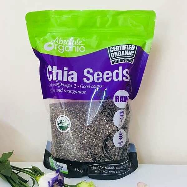 Hạt Chia ORGANIC OMEGA-3 ( Túi 1kg )