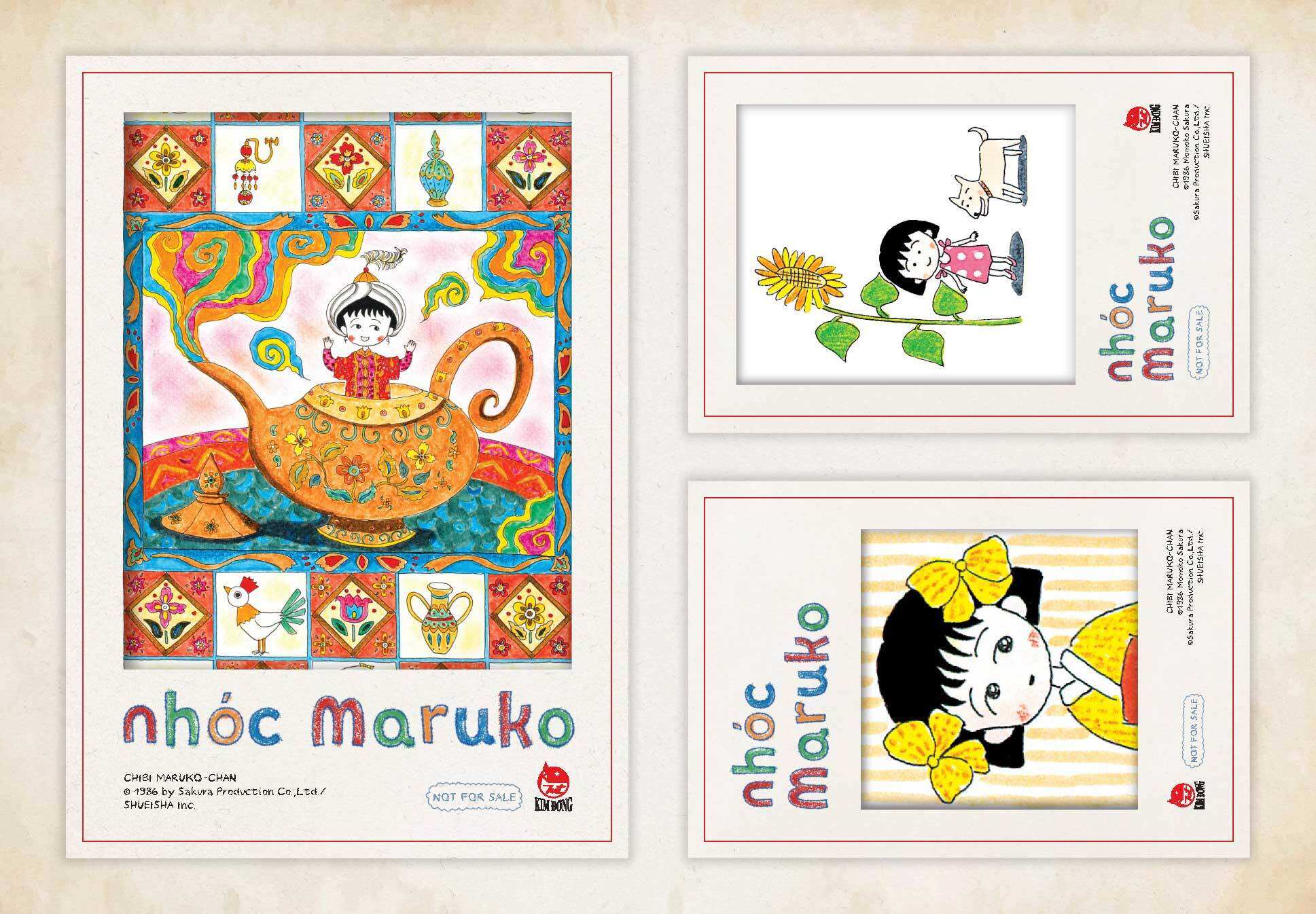 Nhóc Maruko - Tập 4 - Tặng Kèm Set Card Polaroid