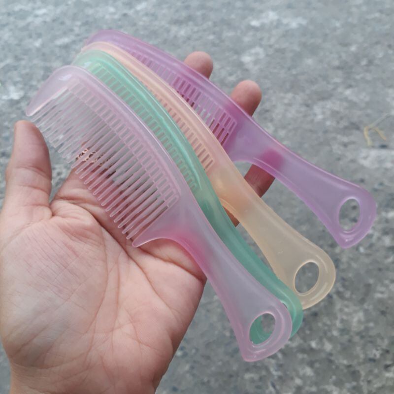 Combo 2 cây lược bỏ bóp mini 14cm