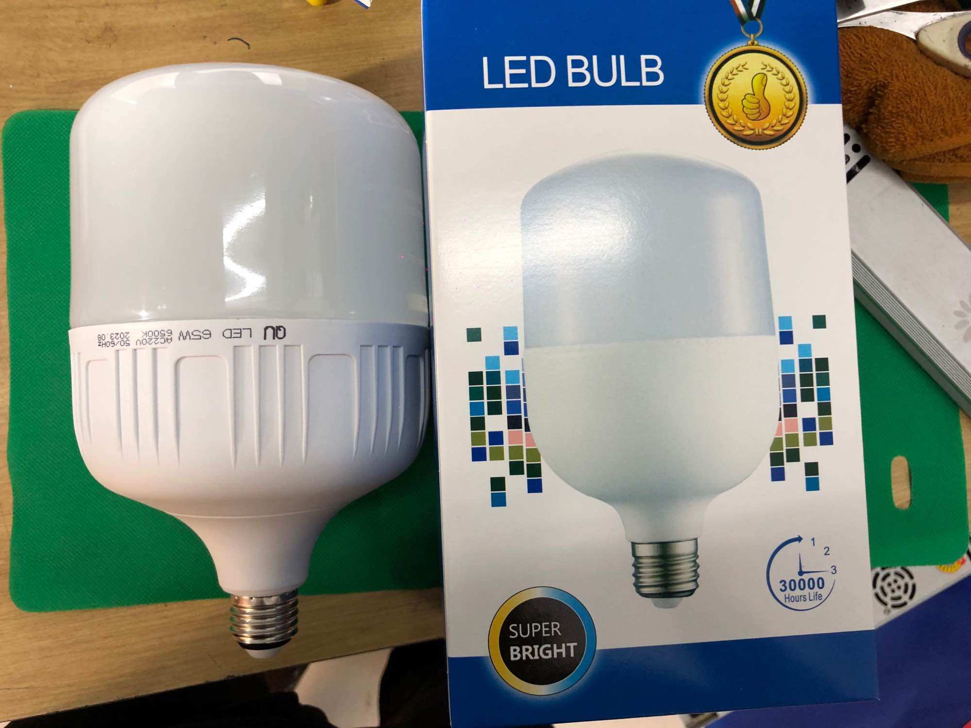 Bóng Đèn LED Bulb Trụ E27 : 65W- 50W- 30W - 20W