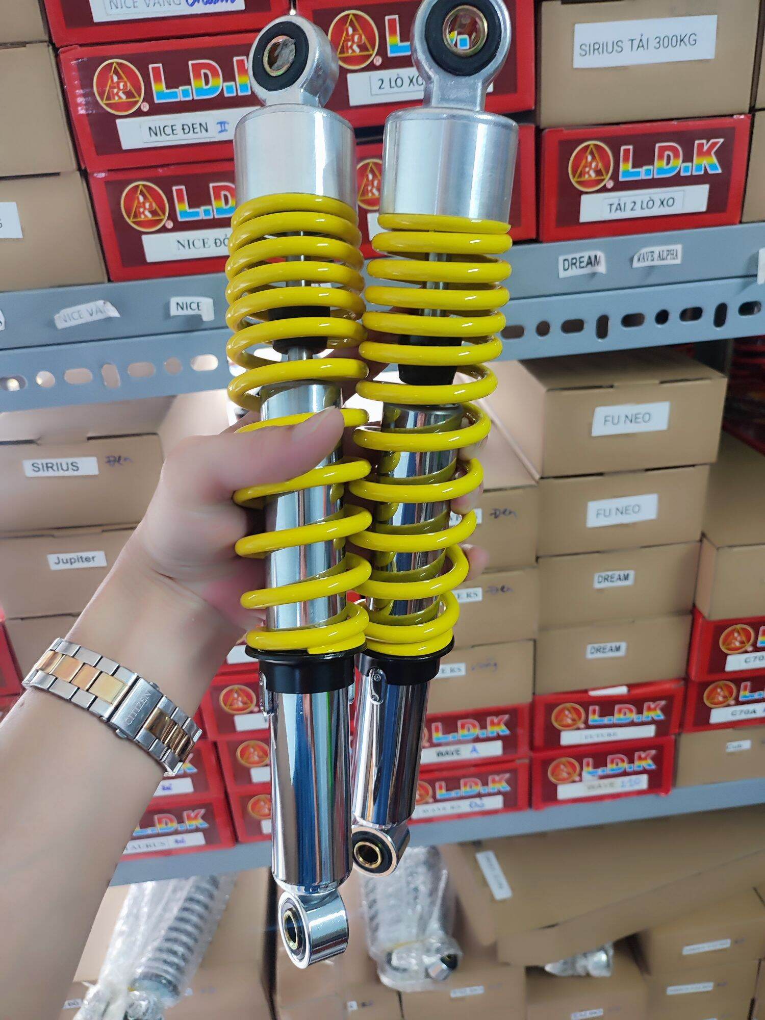 phuộc nice thái hiệu LDK gắn wave dream future cub