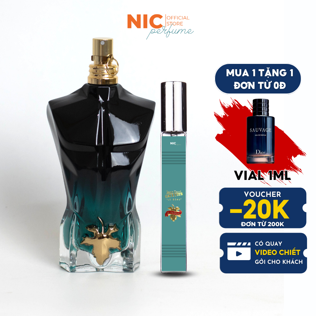 Nước hoa nam jpg le beau le parfum chiết 10ml