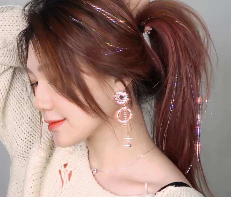 Set 200 Sợi Line Kim Tuyến Nối Tóc