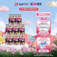 [CHỈ 20H 09.10-12.10] Combo 8 gói băng vệ sinh Kotex MiniMeow Siêu mềm siêu mỏng cánh 8 miếng