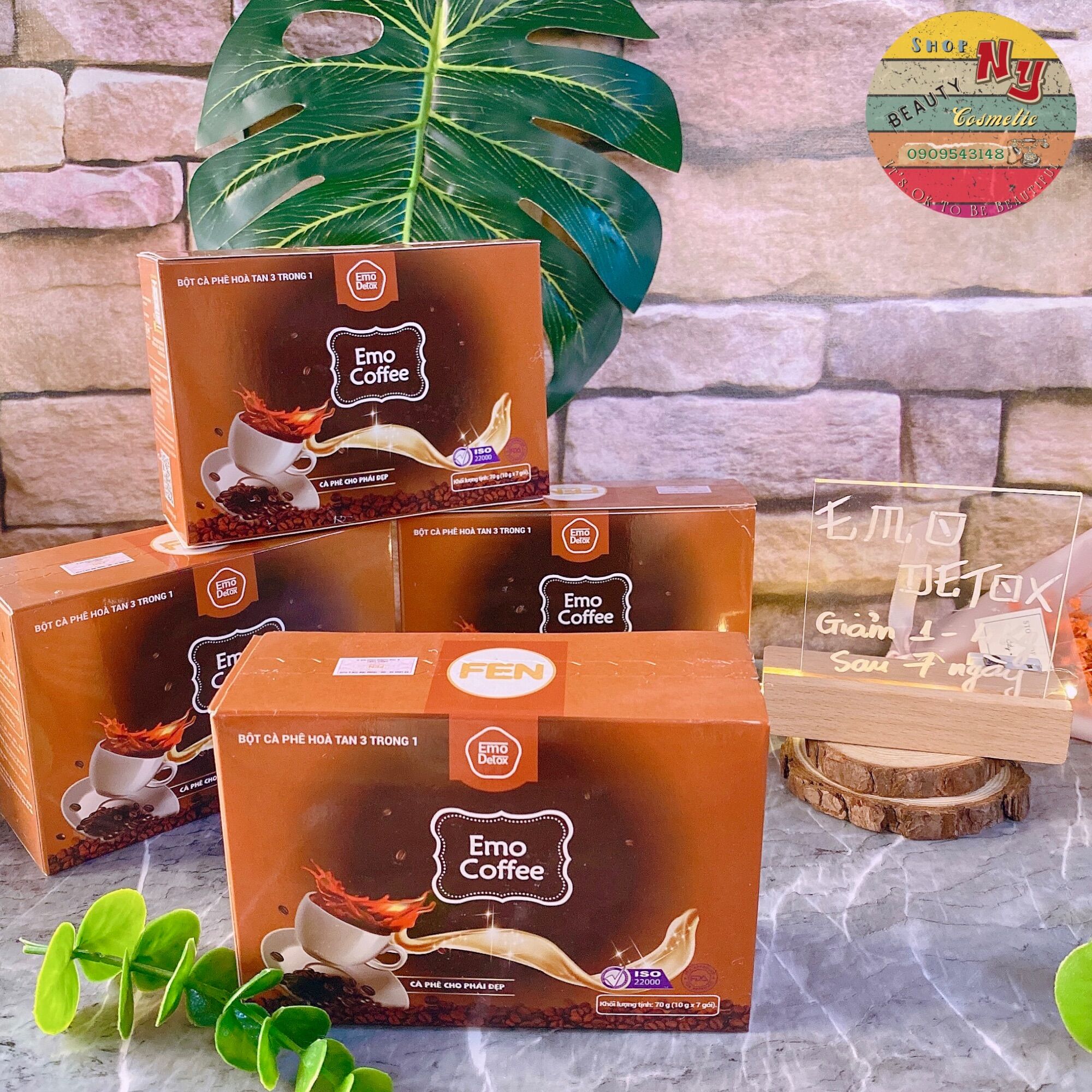 Cà Phê Giảm Cân Toàn Thân Emodetox - Emo coffee