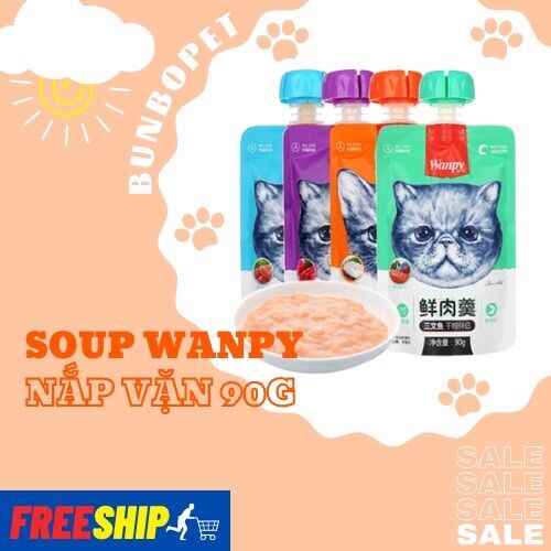 WANPY SOUP THƯỞNG NẮP VẶN 90GR