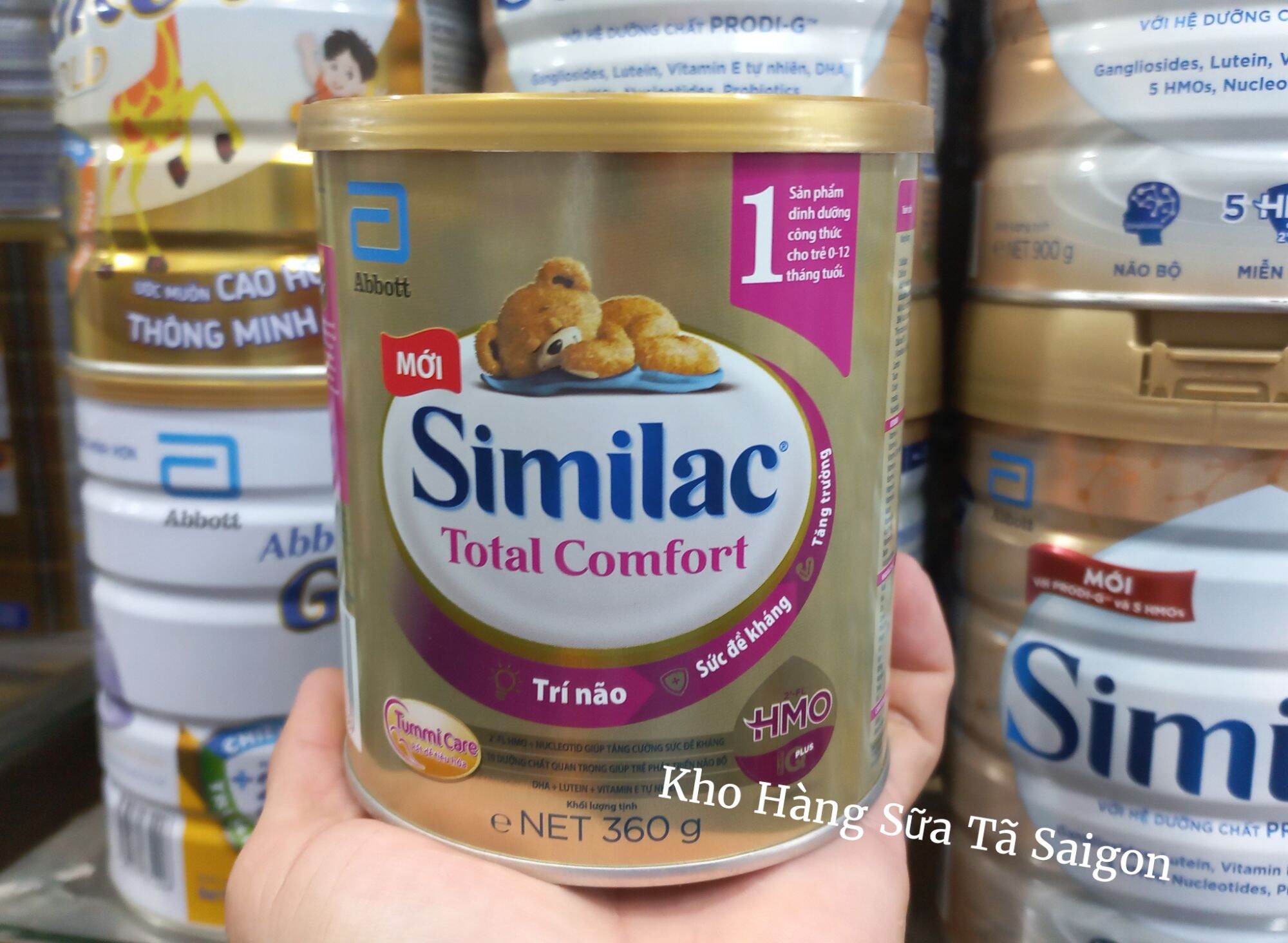 Sữa Similac Total Comfort. Lon 360gam của Abbott. Date xa