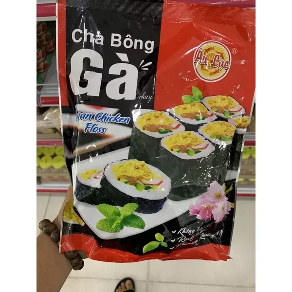 CHÀ BÔNG GÀ CHAY ÂU LẠC TÚI 500G