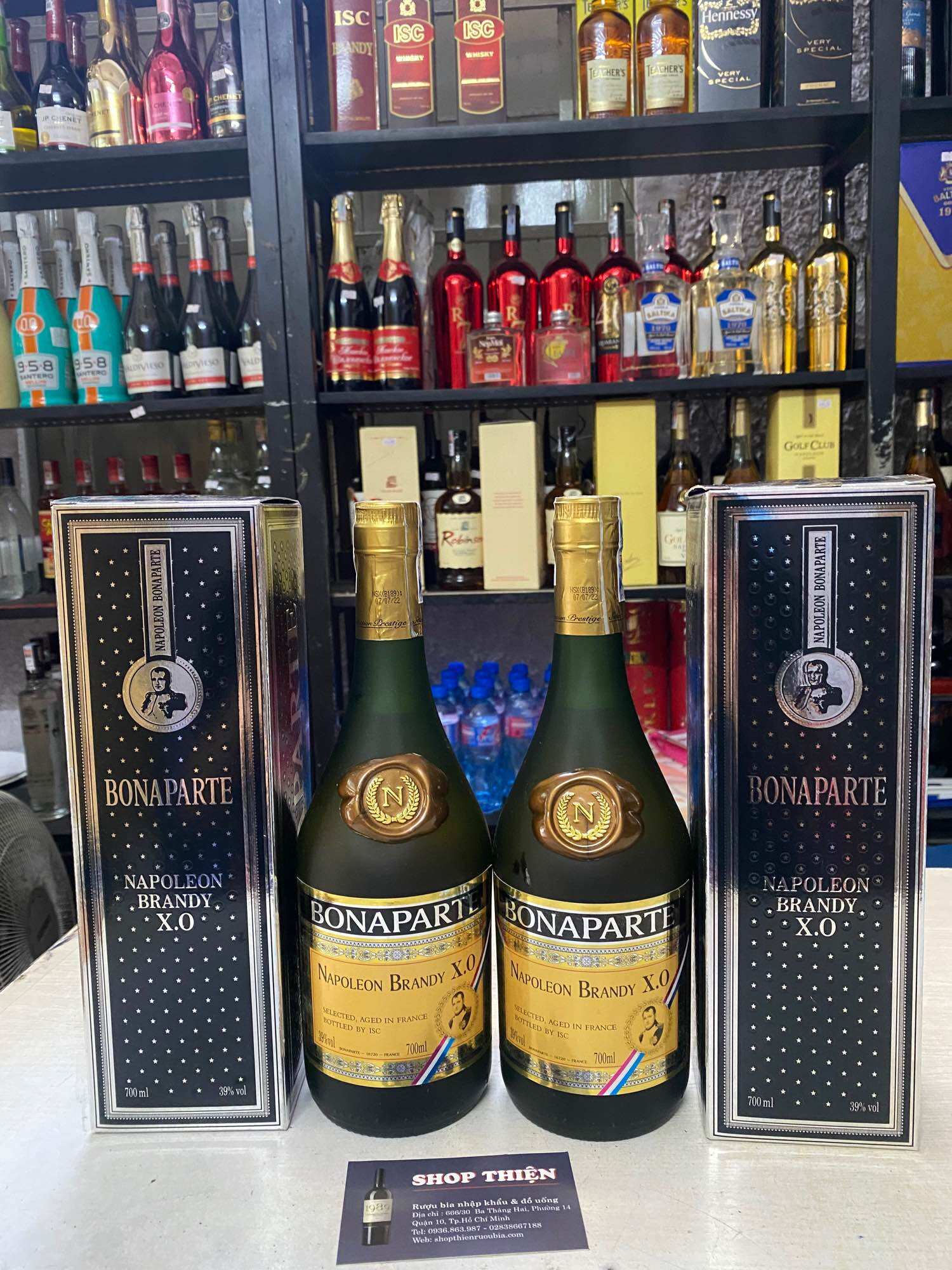 NAPOLEON BRANDY XO 39% 700ml