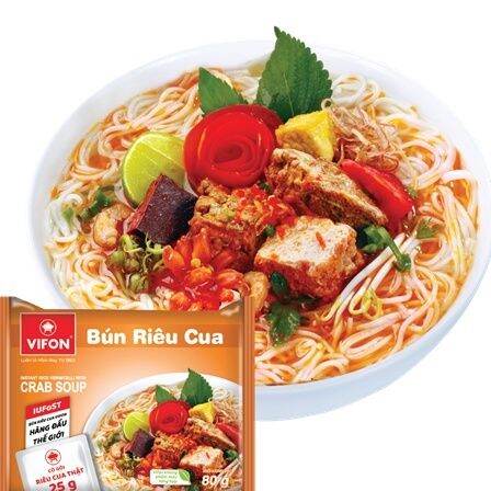 12 gói Bún riêu cua Vifon 80g