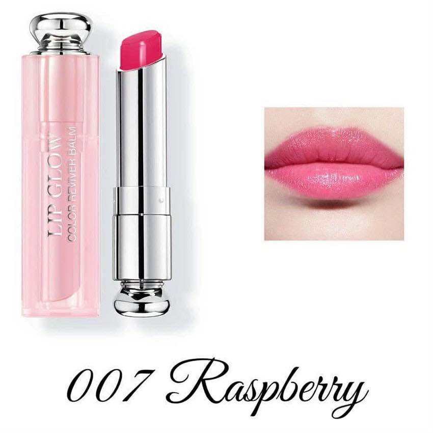 Mua Son Dưỡng Dior Addict Lip Glow Màu 007 Raspberry chính hãng Son dưỡng  cao cấp Giá tốt