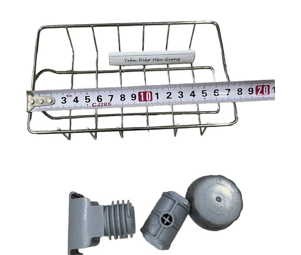 Kệ Rổ Đa Năng inox Gắn Vòi Nước