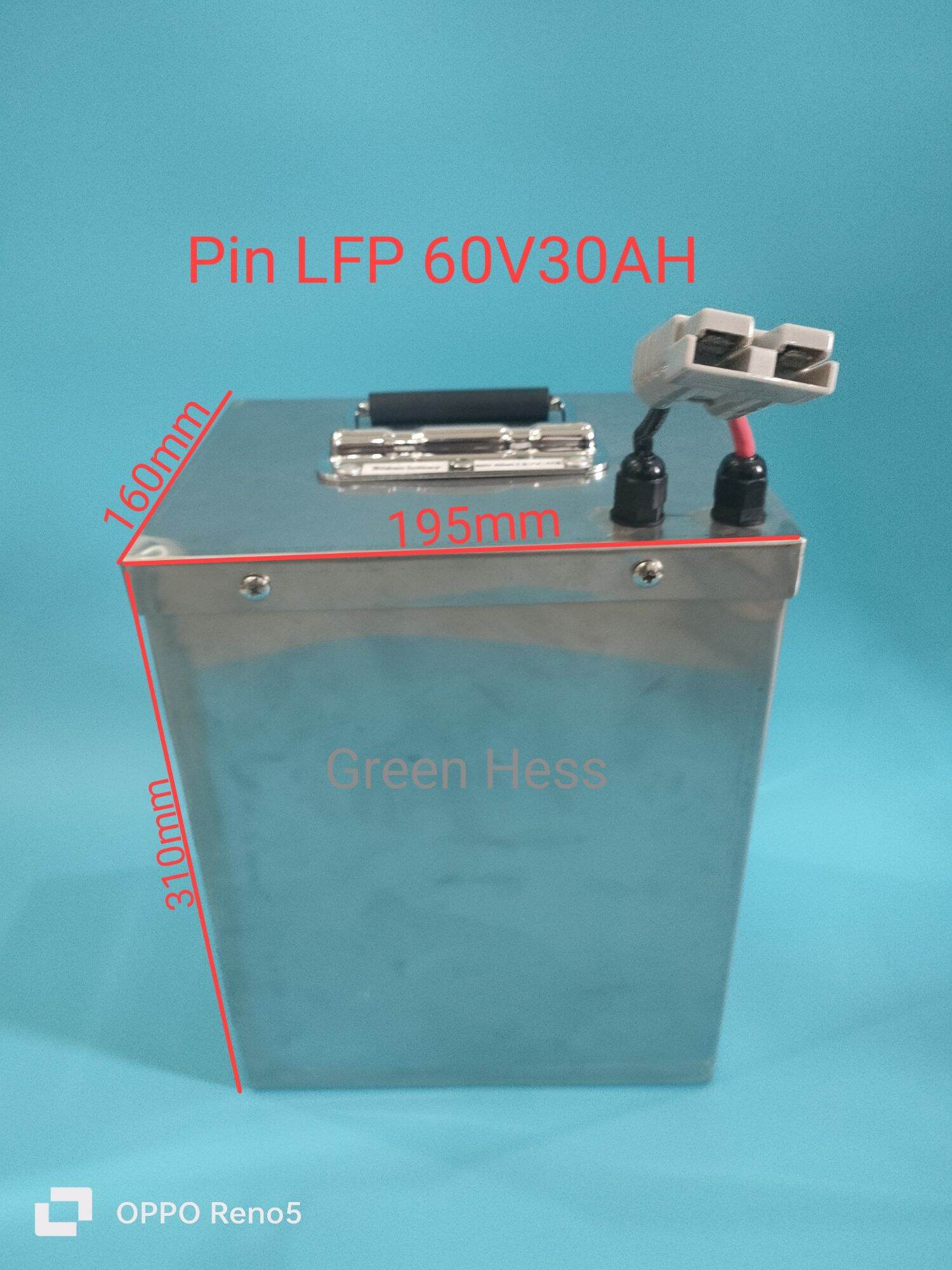 Pin xe Máy điện LFP 48V, 60V, 72V BH 3 năm, tặng sạc