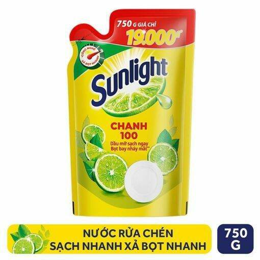 Túi nước rữa chén sunlight 500g