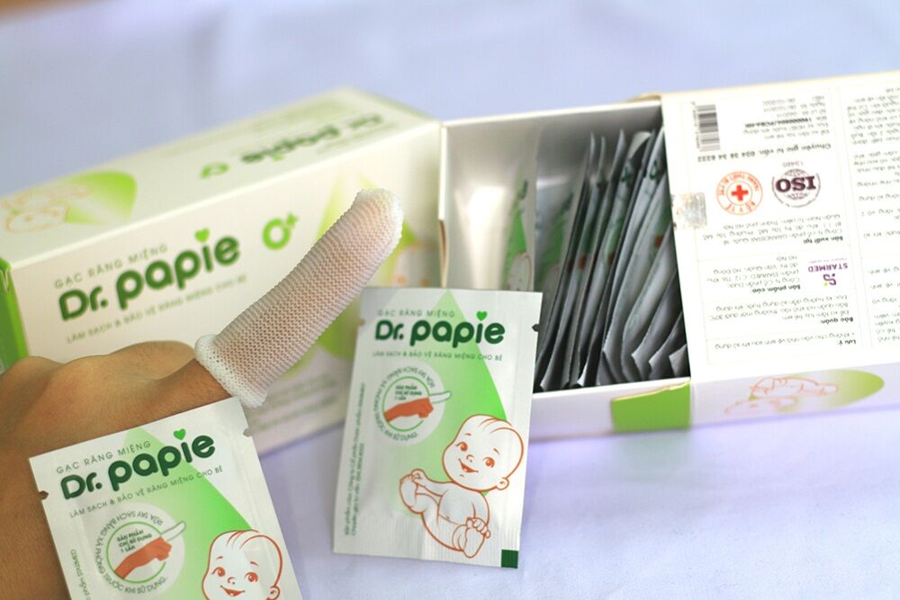 Gạc răng miệng Dr.papie